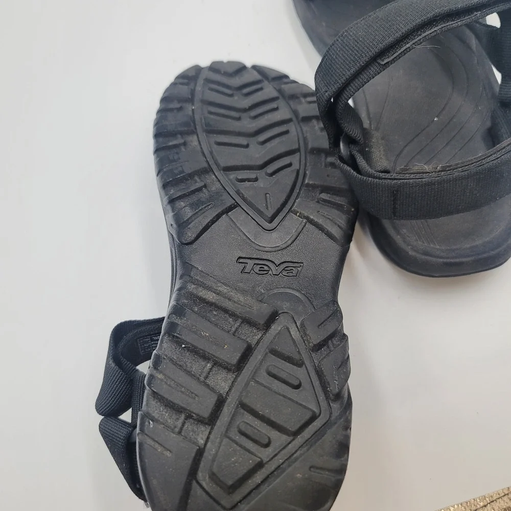 Teva Hurricane XLT2 Mens Black Outdoor Hiking Sandals Size 11 1019234
